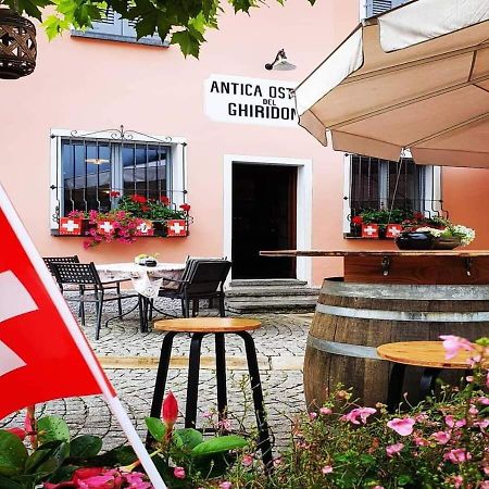 Hotel Antica Osteria Ghiridone Palagnedra Exteriér fotografie